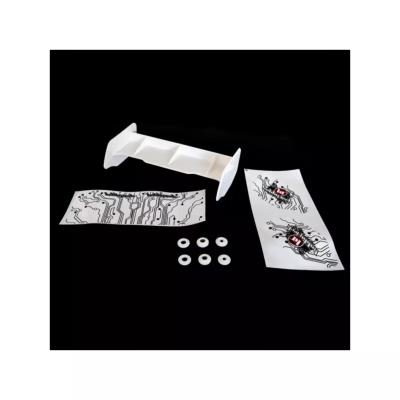 Funtek - Aileron buggy 1/10 plastique blanc + stickers - HT-501550 